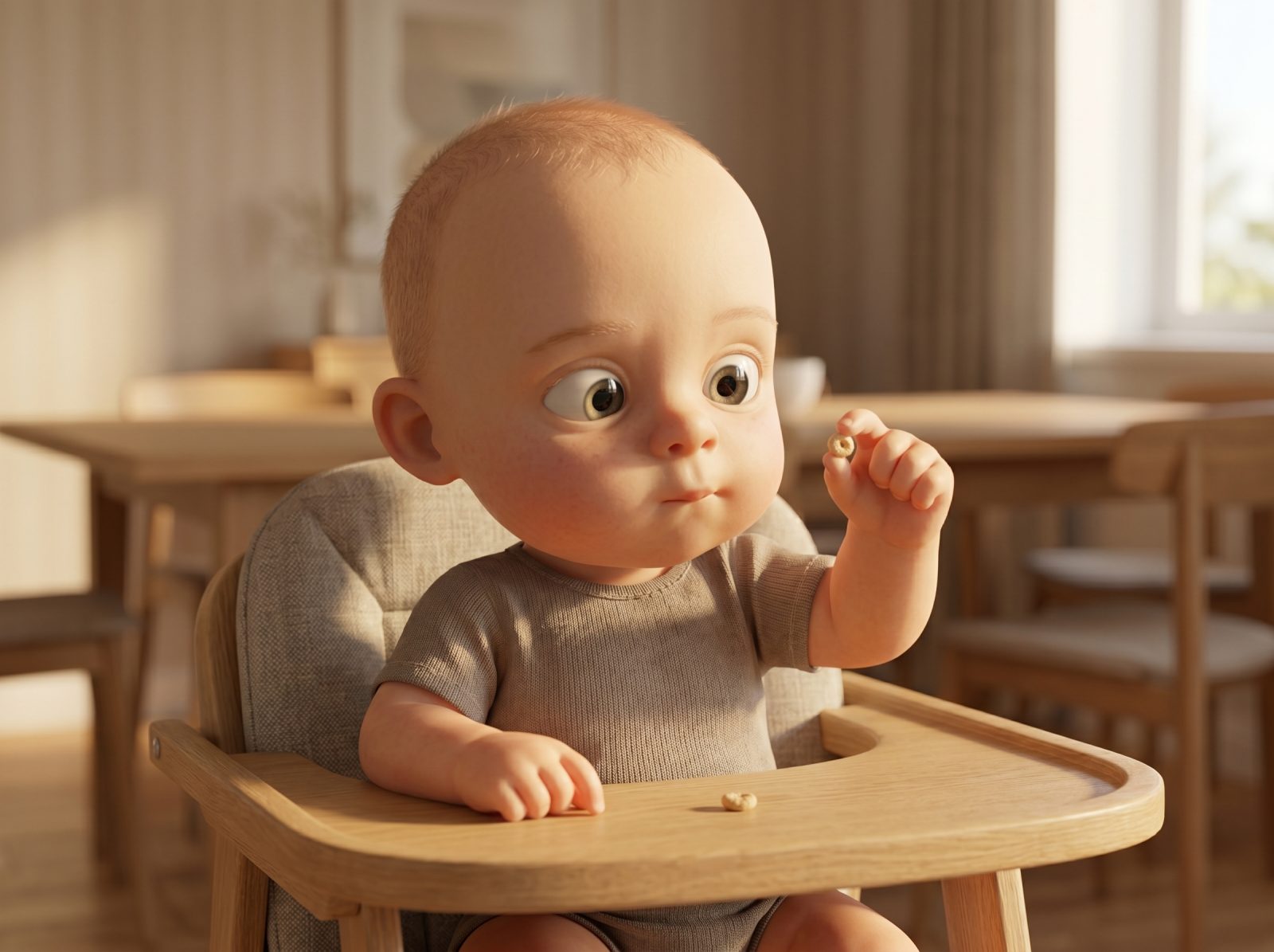 Ramasse des aliments avec une pince