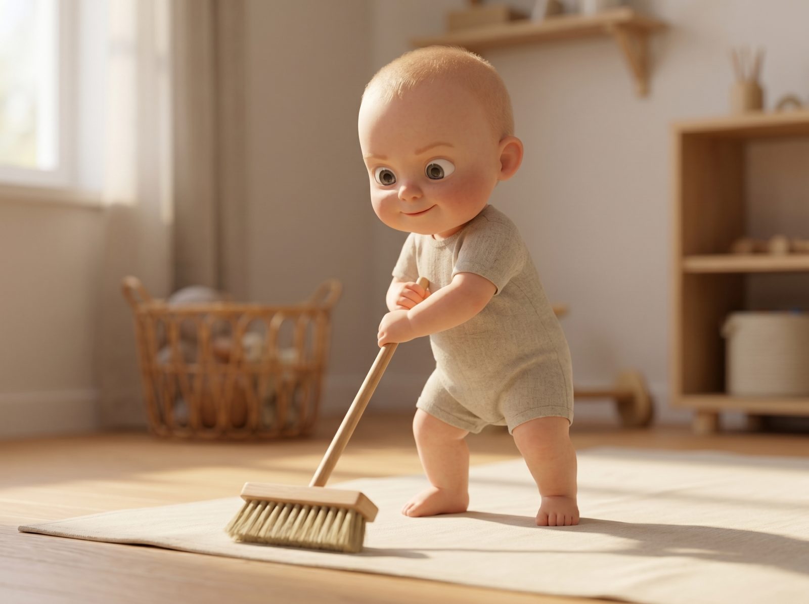 Household Mimicry & Pretend Play