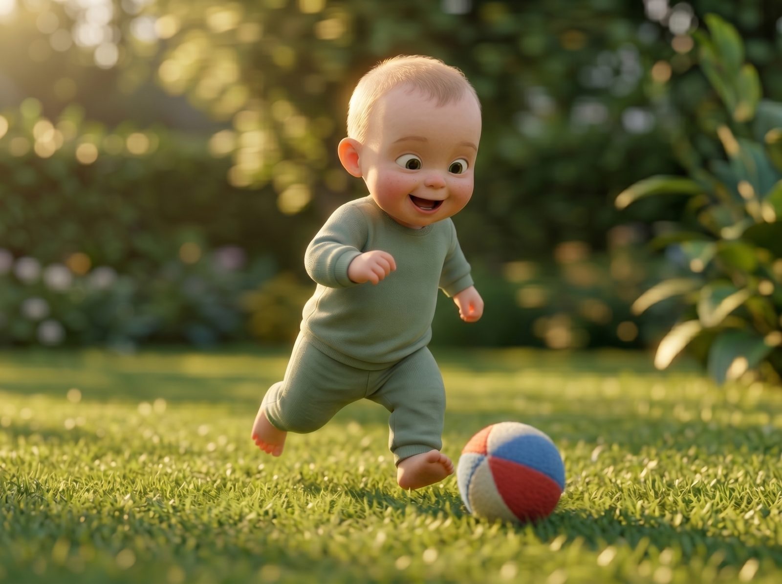 Ball Kick & Chase