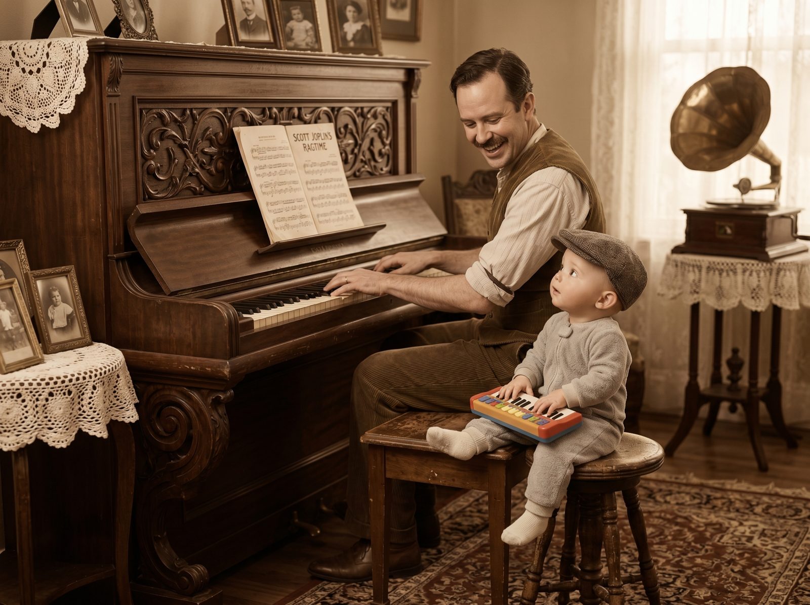 Entdecke: Ragtime-Klavier
