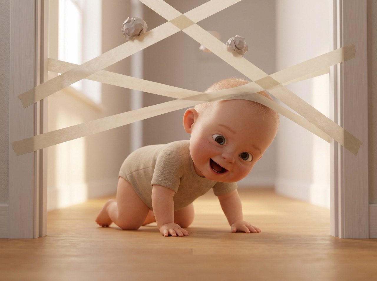 Doorway Tape Web