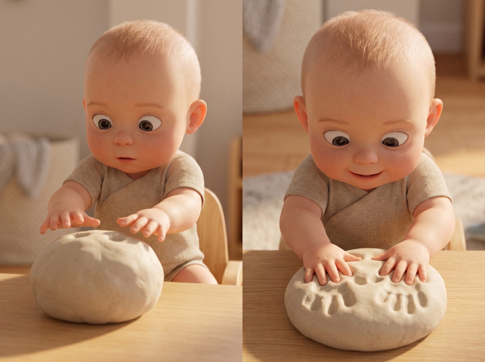 Play Dough Squish and Shape