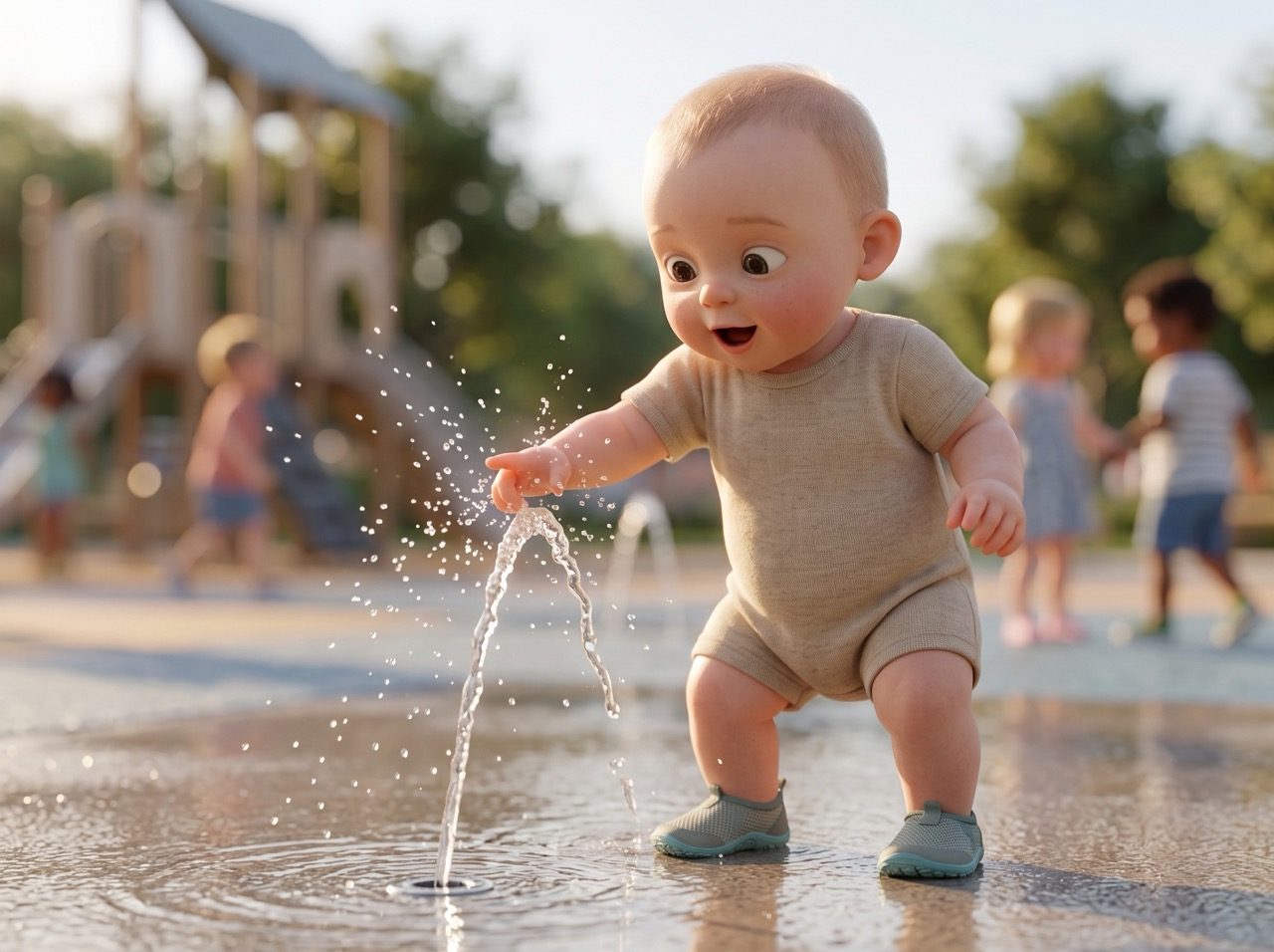 Splash Pad or Fountain Play
