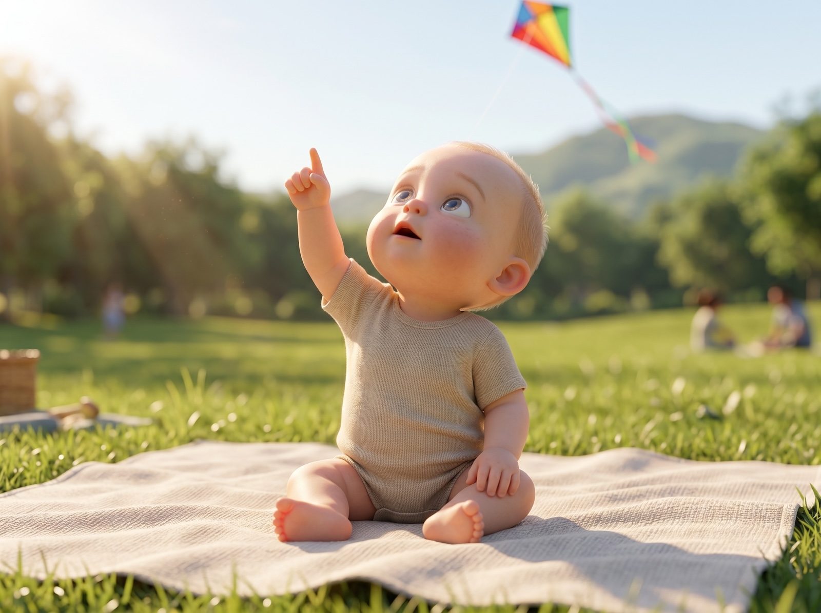 Kite Watching in the Park
