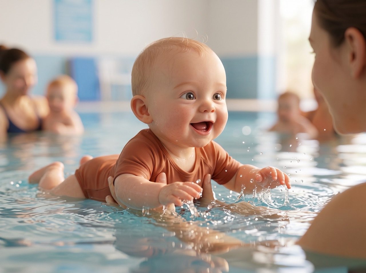 Parent-Baby Swimming Lesson
